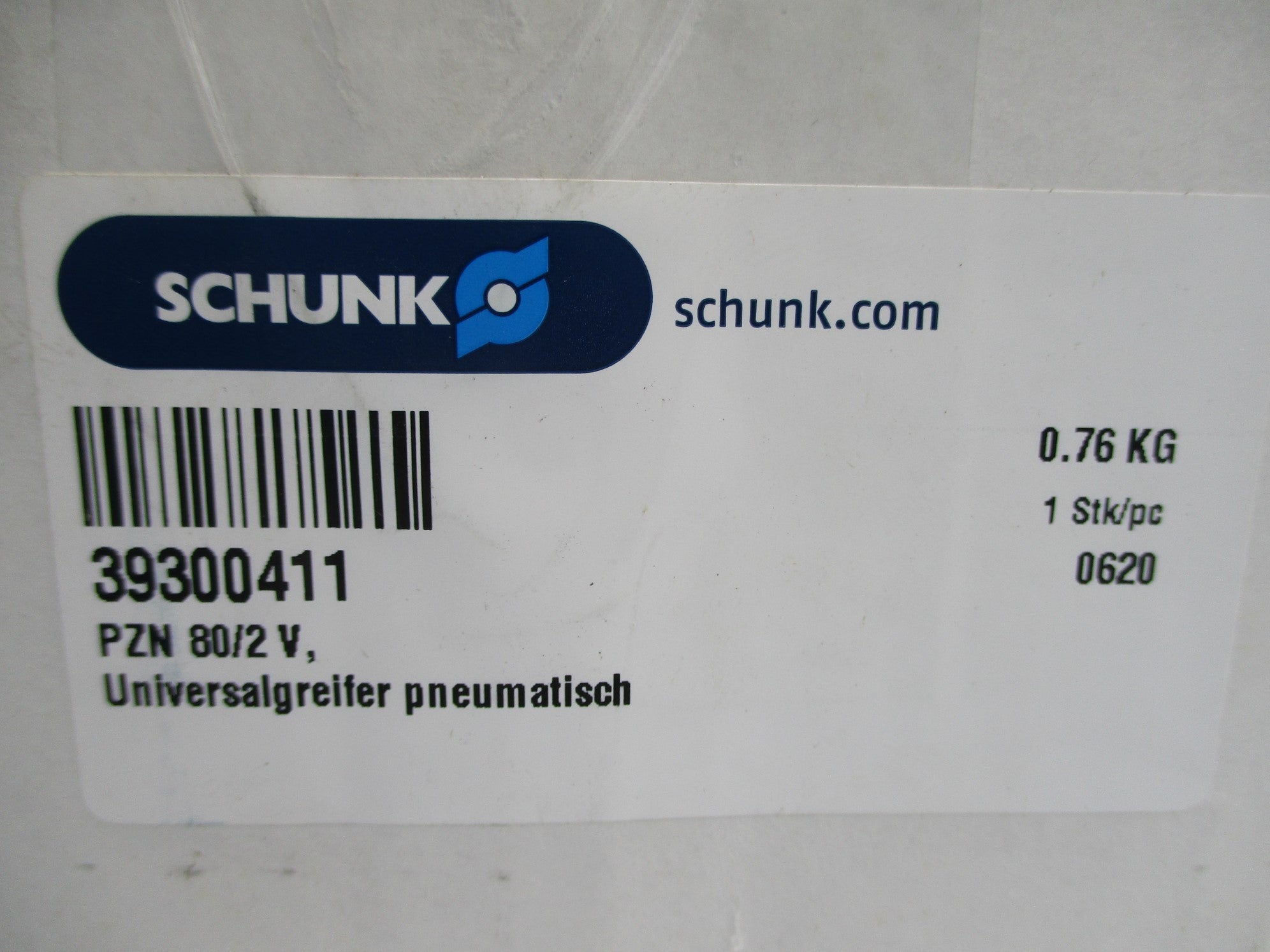 SCHUNK PZN80-2-V 39300411 NSMP