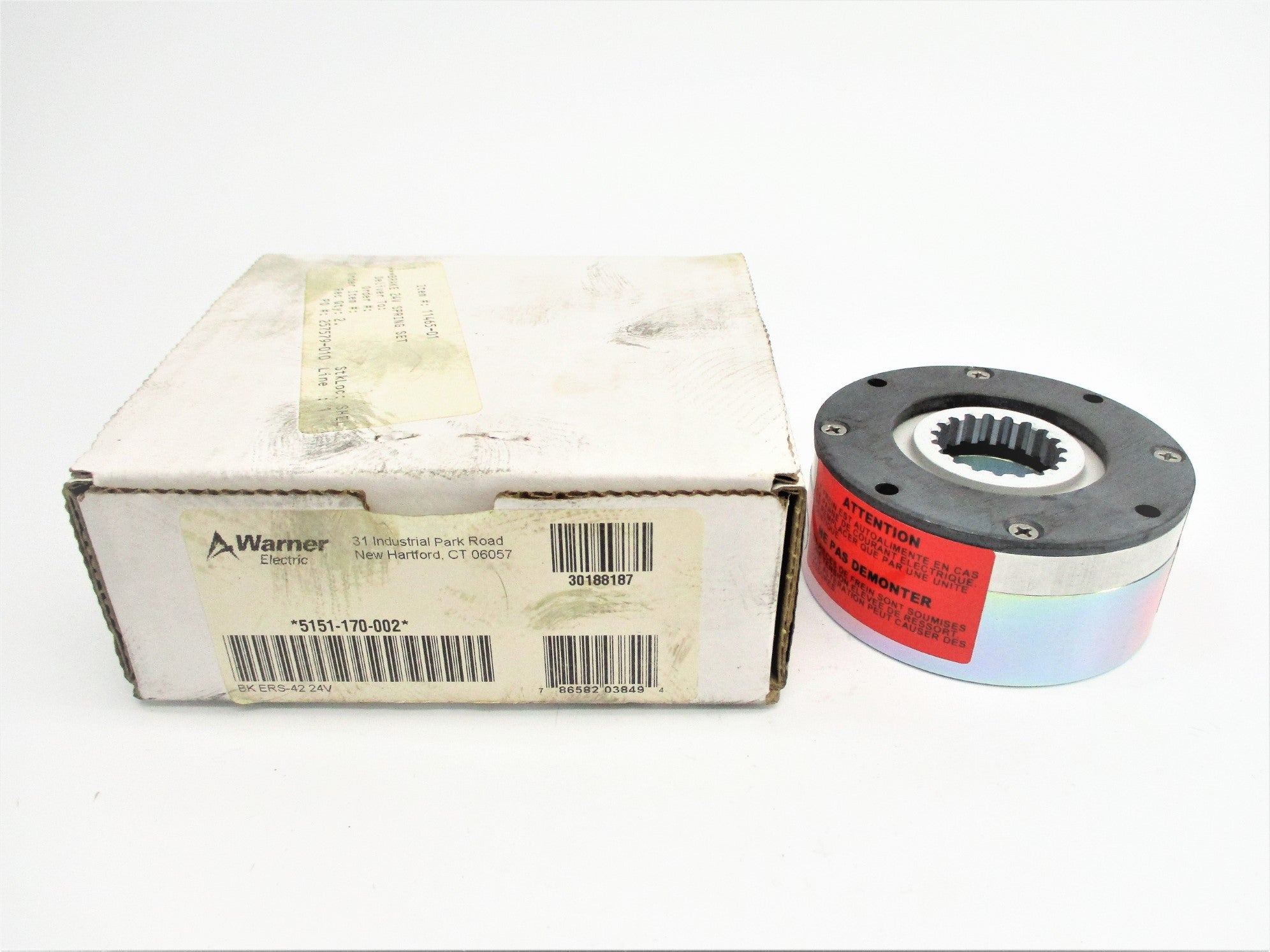 WARNER ELECTRIC 5151-170-002 ERS-42 24VDC NSMP