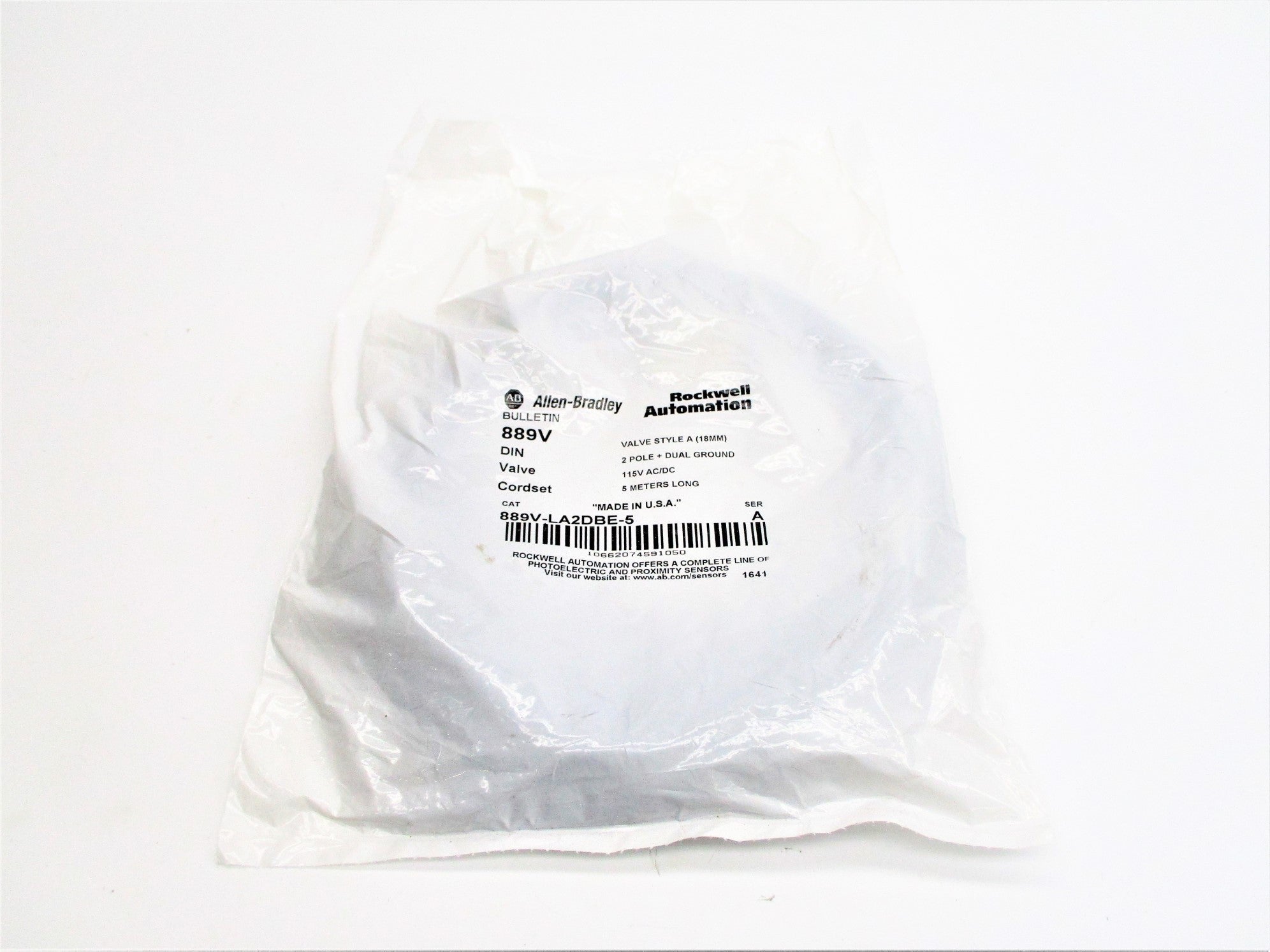 ALLEN BRADLEY 889V-LA2DBE-5 SER. A NSMP