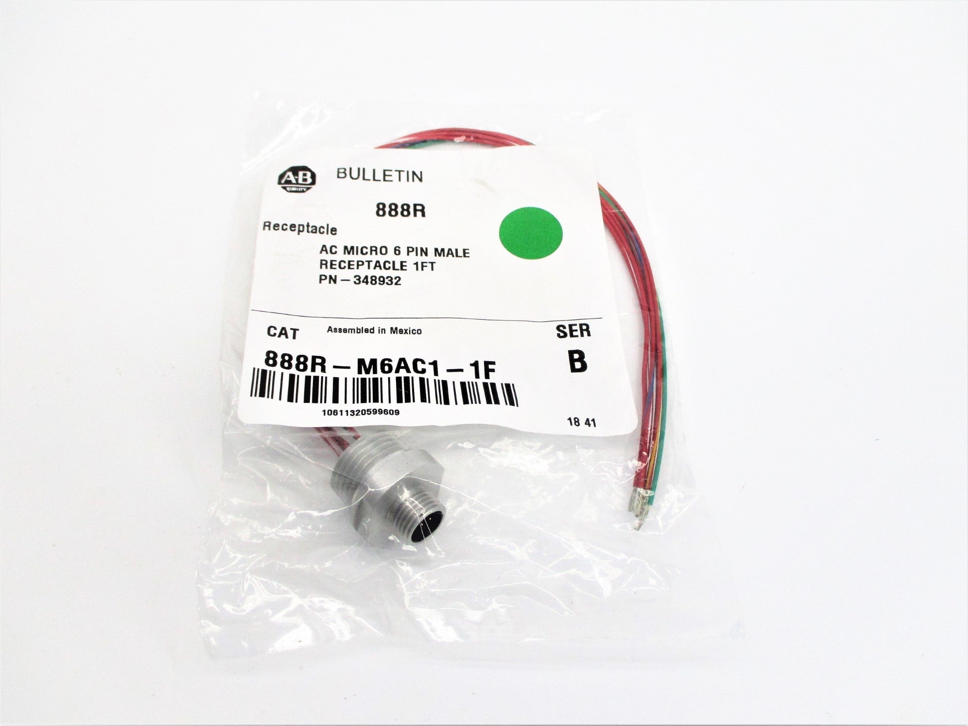 ALLEN BRADLEY 888R-M6AC1-1F SER. B NSMP