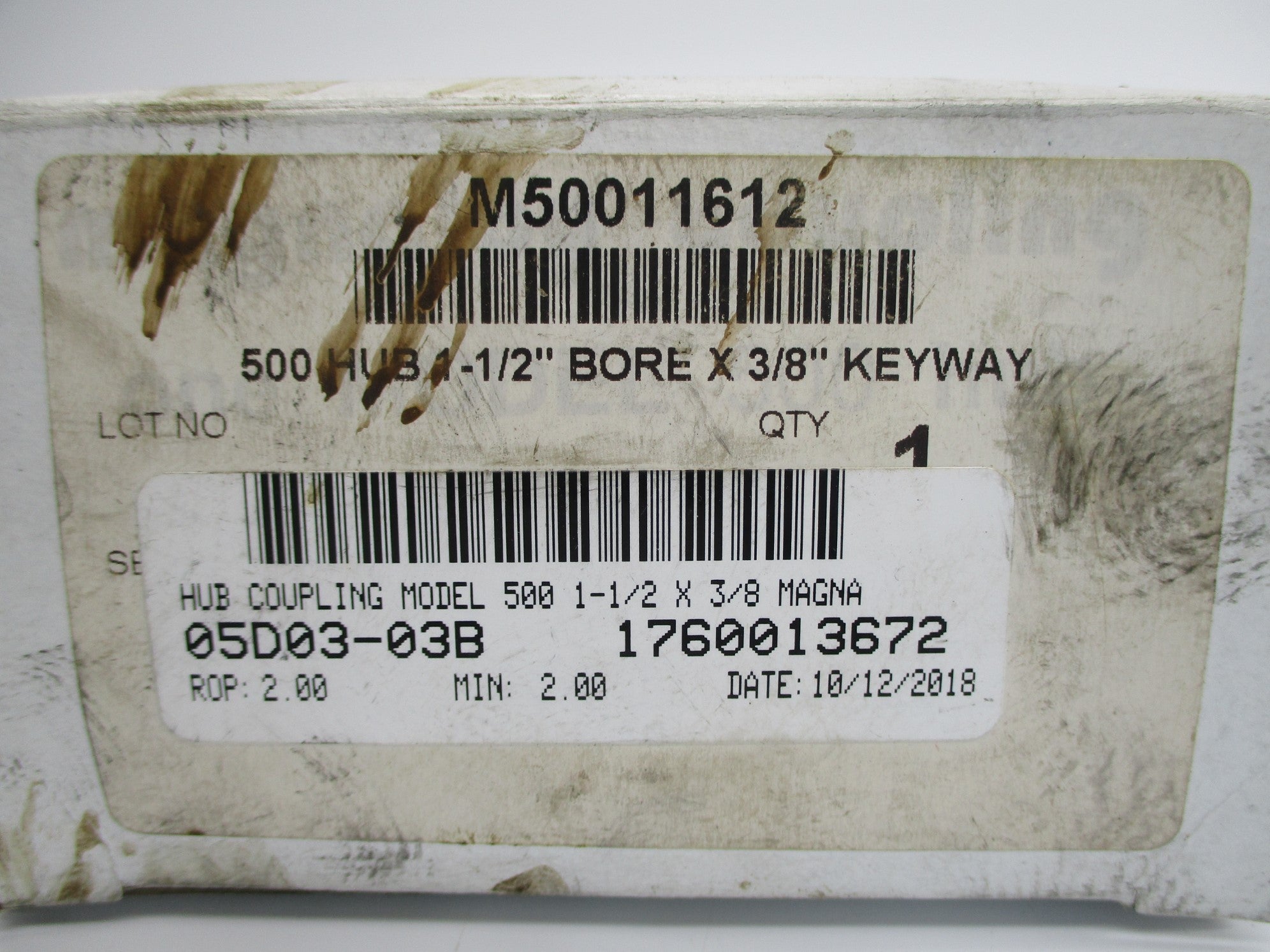 MAGNALOY COUPLING M50011612 NSMP