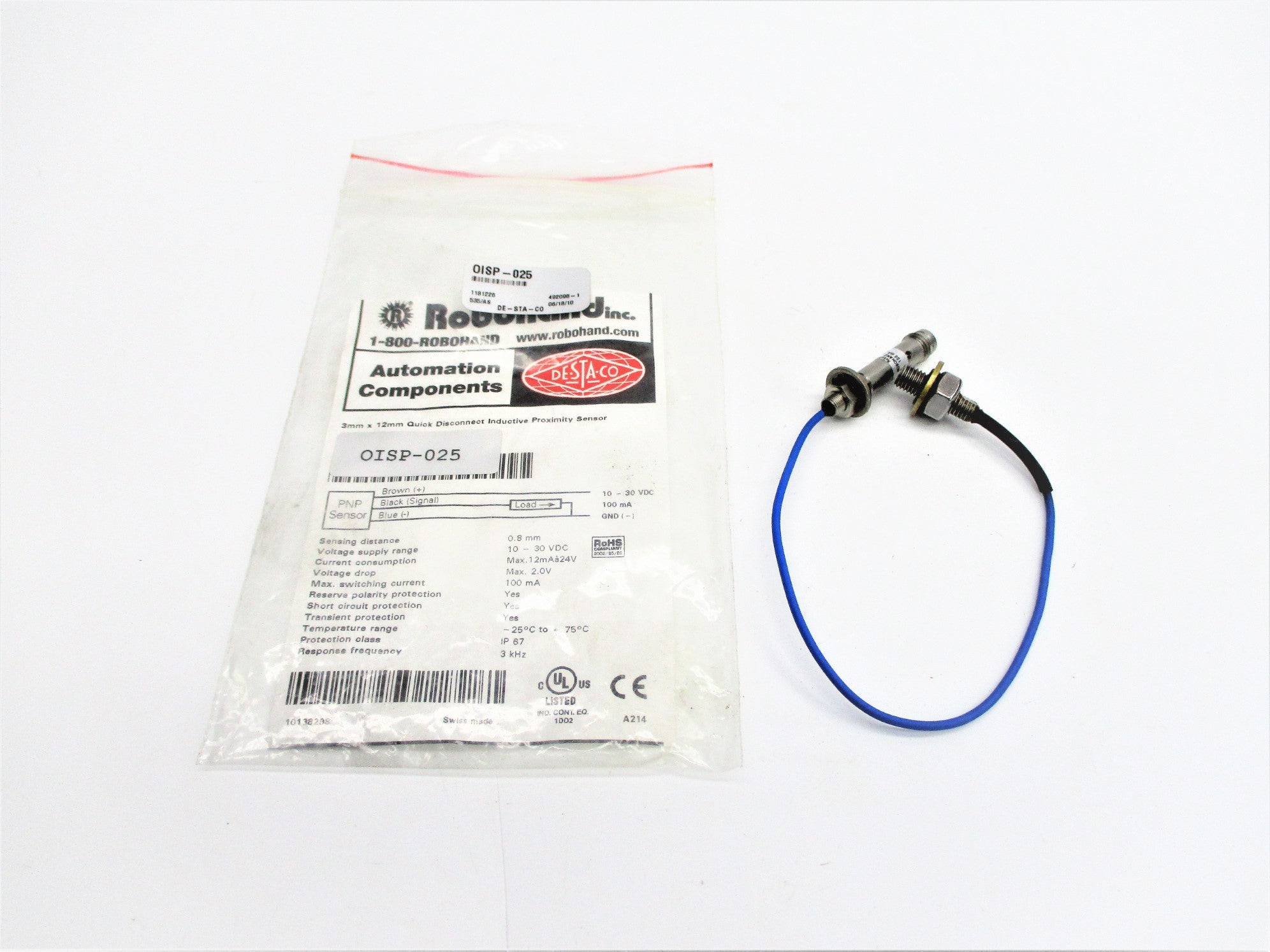 ROBOHAND OISP-025 (AS PICTURED) NSMP
