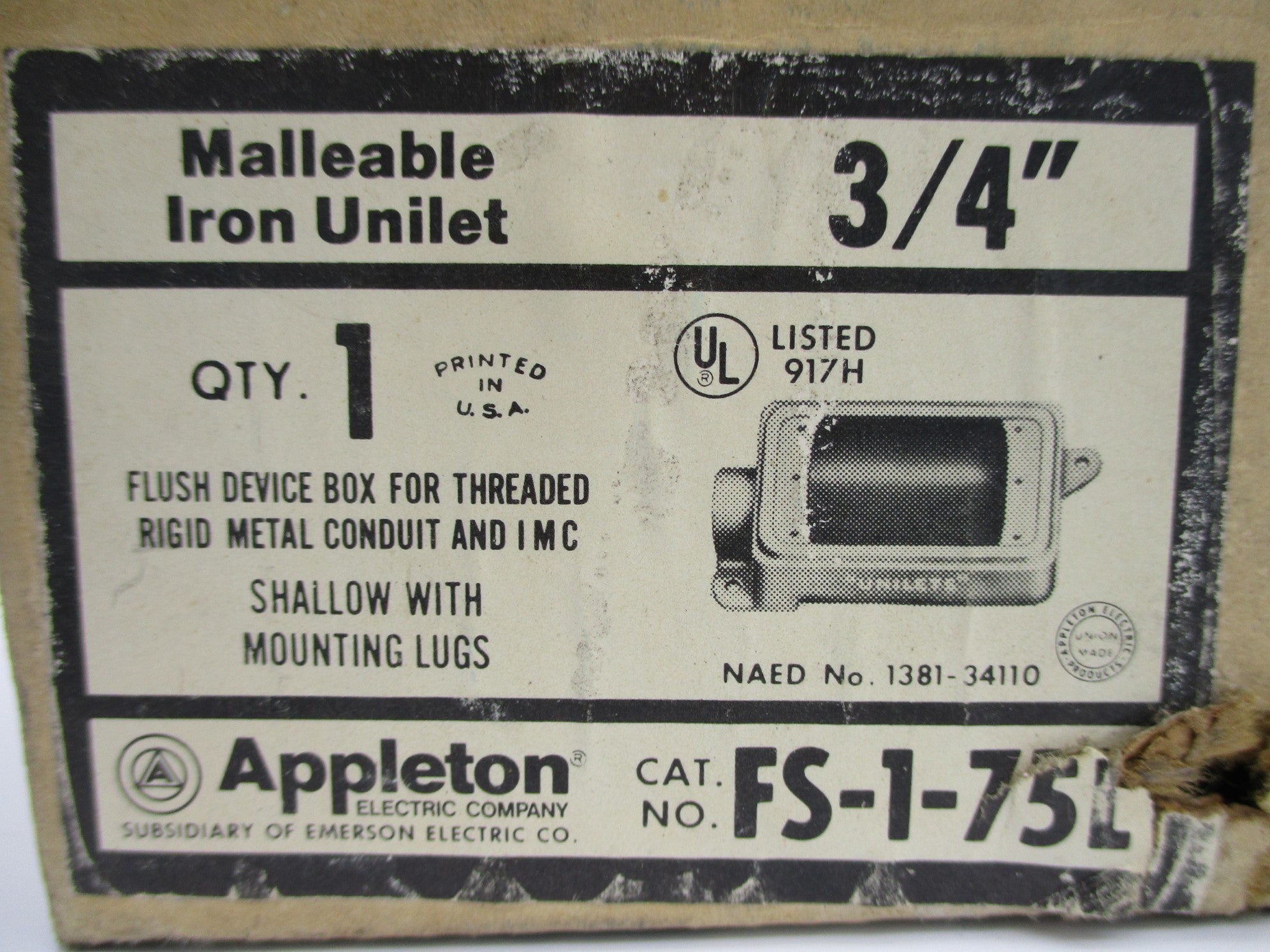 APPLETON FS-1-75L NSMP