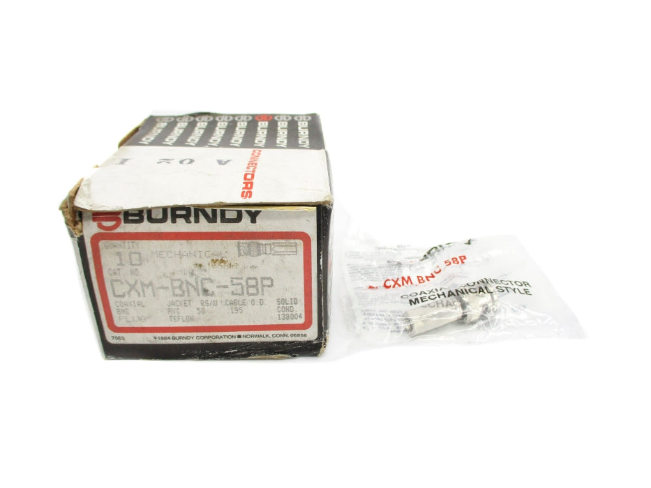 BURNDY CXM-BNC-58P (PKG OF 10) NSMP