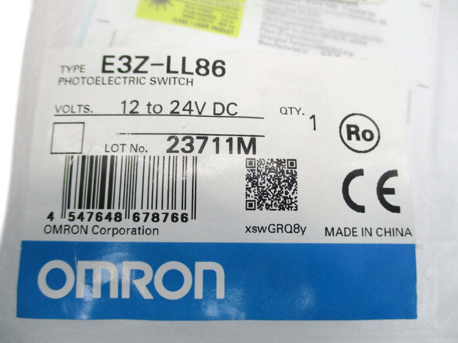 OMRON E3Z-LL86 12-24VDC NSMP