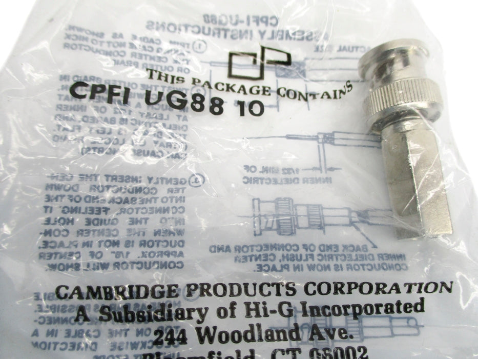 CAMBRIDGE CPFI-UG88-10 NSMP