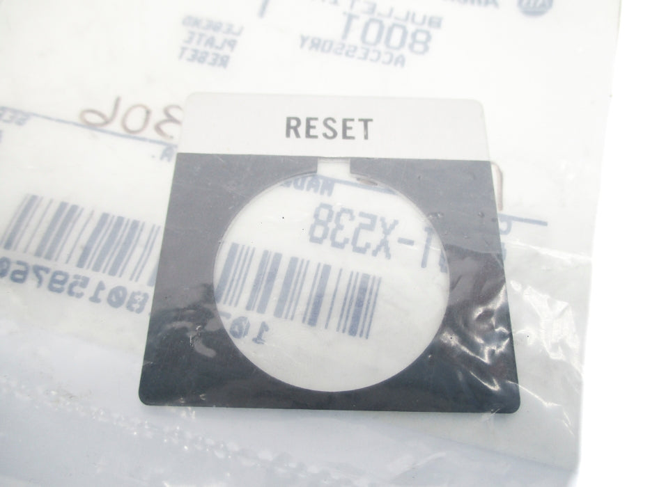 INDUSTRIAL SPARE PART 800T-X538 SER. A NSMP