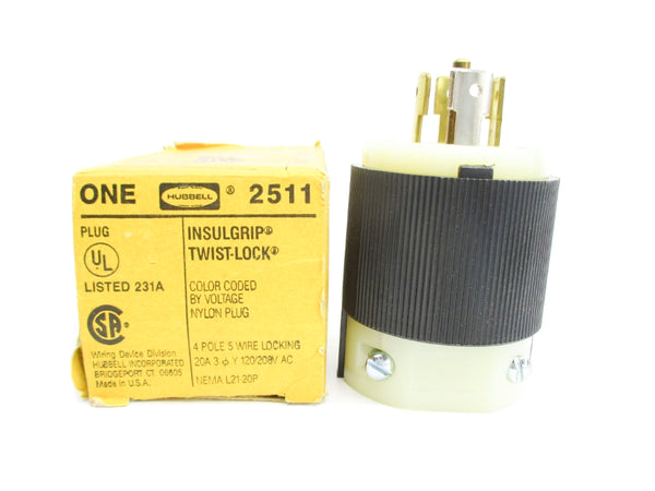 HUBBELL 2511 120/480VAC 20A NSMP