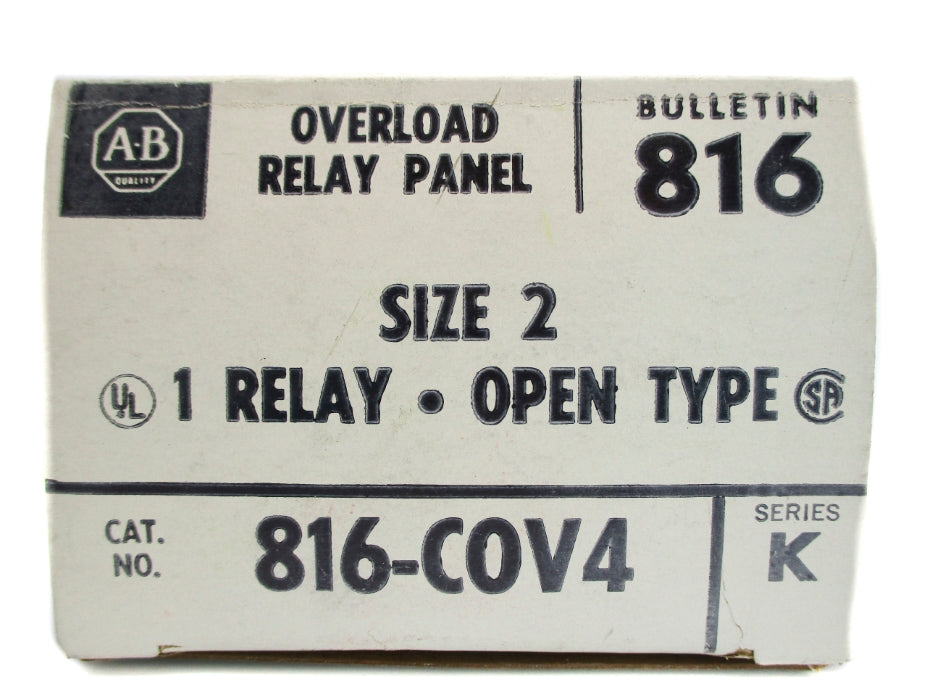 INDUSTRIAL SPARE PART 816-COV4 SER. K (WH) NSMP