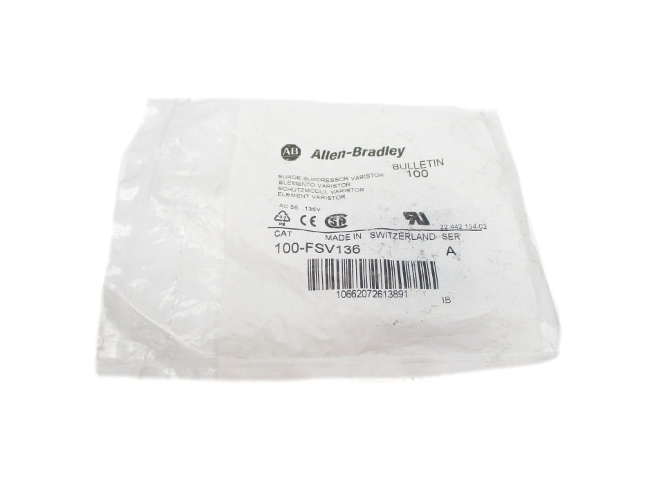 ALLEN BRADLEY 100-FSV136 SER. A 56-136VAC NSMP