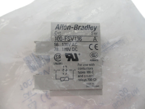 ALLEN BRADLEY 100-FSV136 SER. A 56-136VAC NSMP