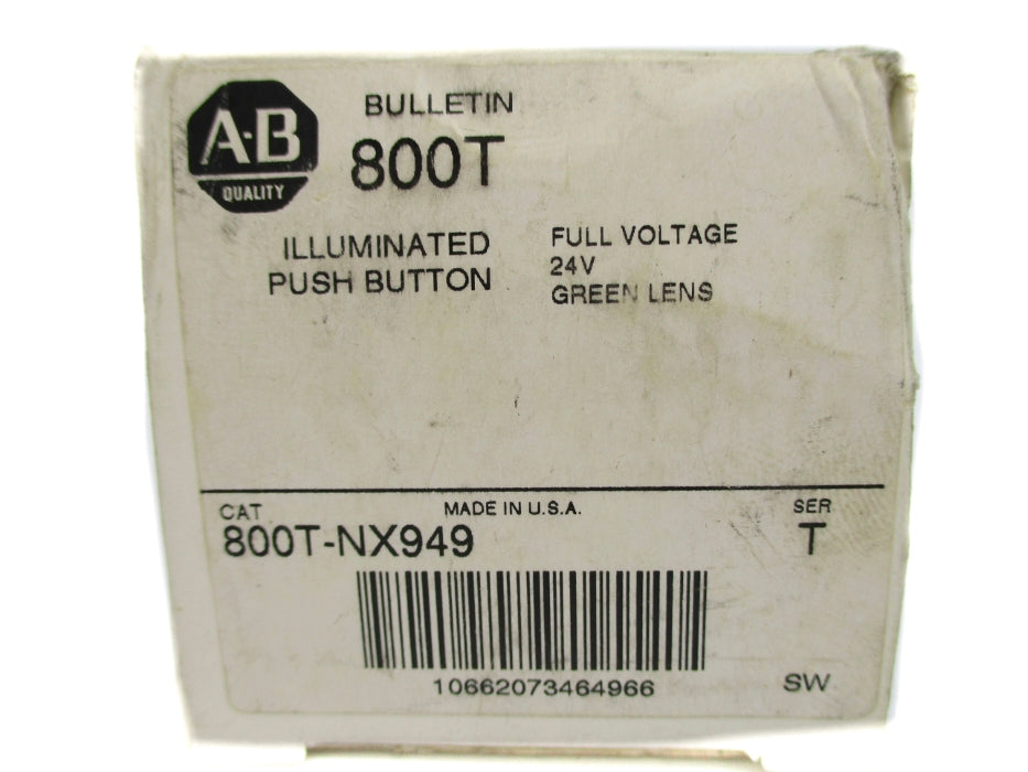 INDUSTRIAL SPARE PART 800T-NX949 SER. T (WH) NSMP