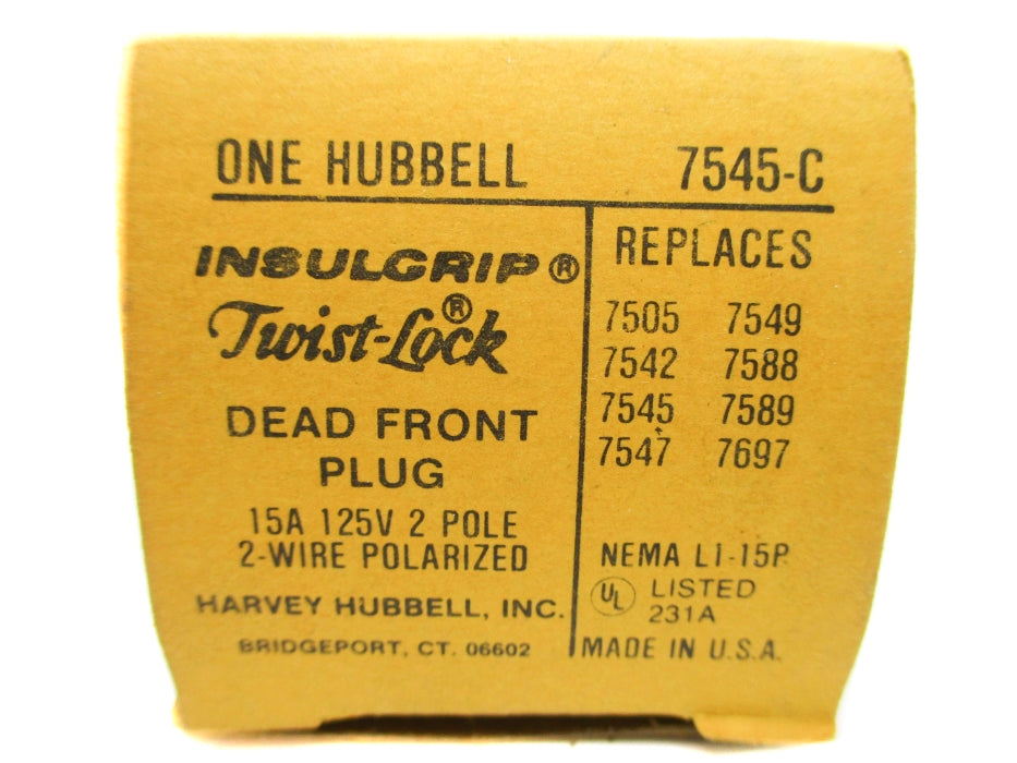HUBBELL 7545-C NSMP