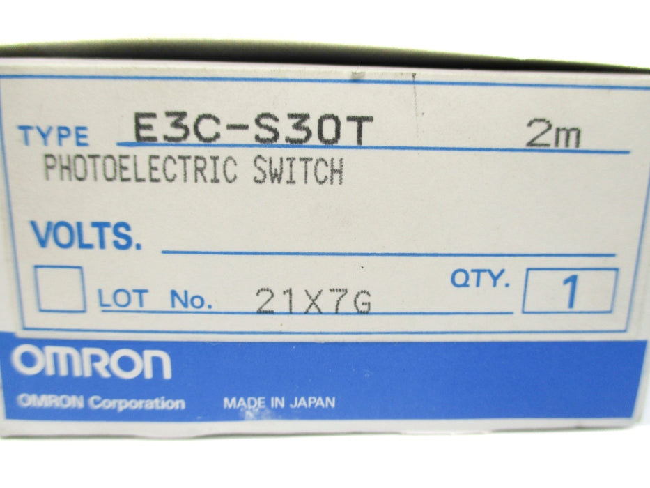 OMRON E3C-S30T NSMP