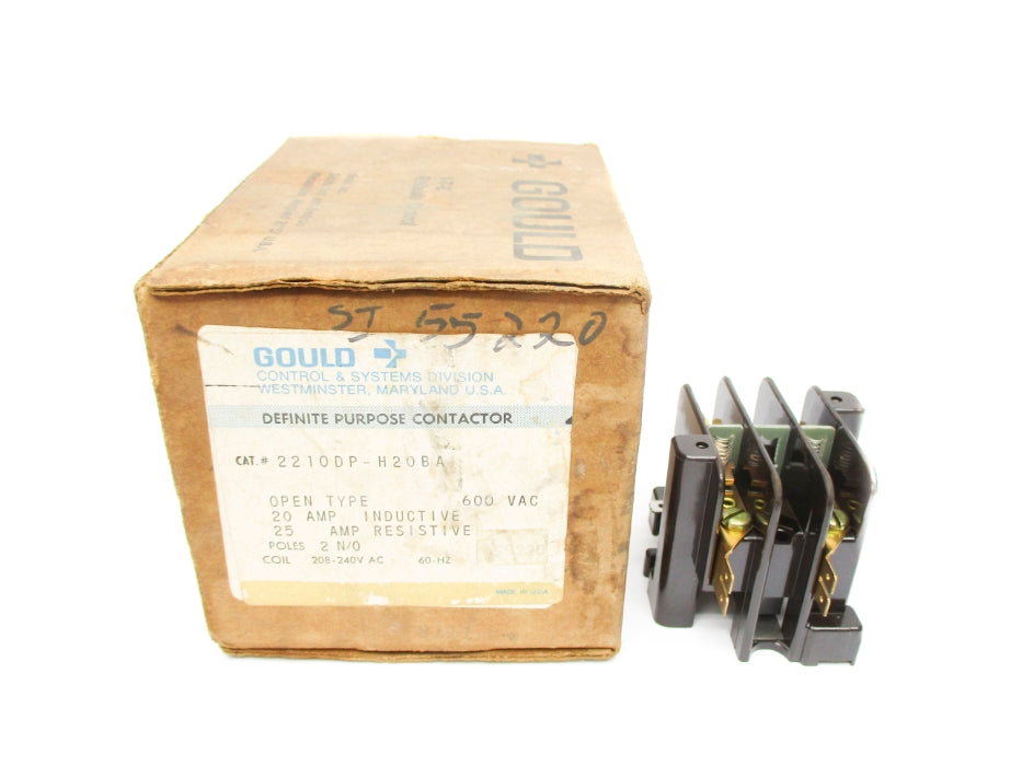 GOULD 2210DP-H20BA 208/240VAC NSMP