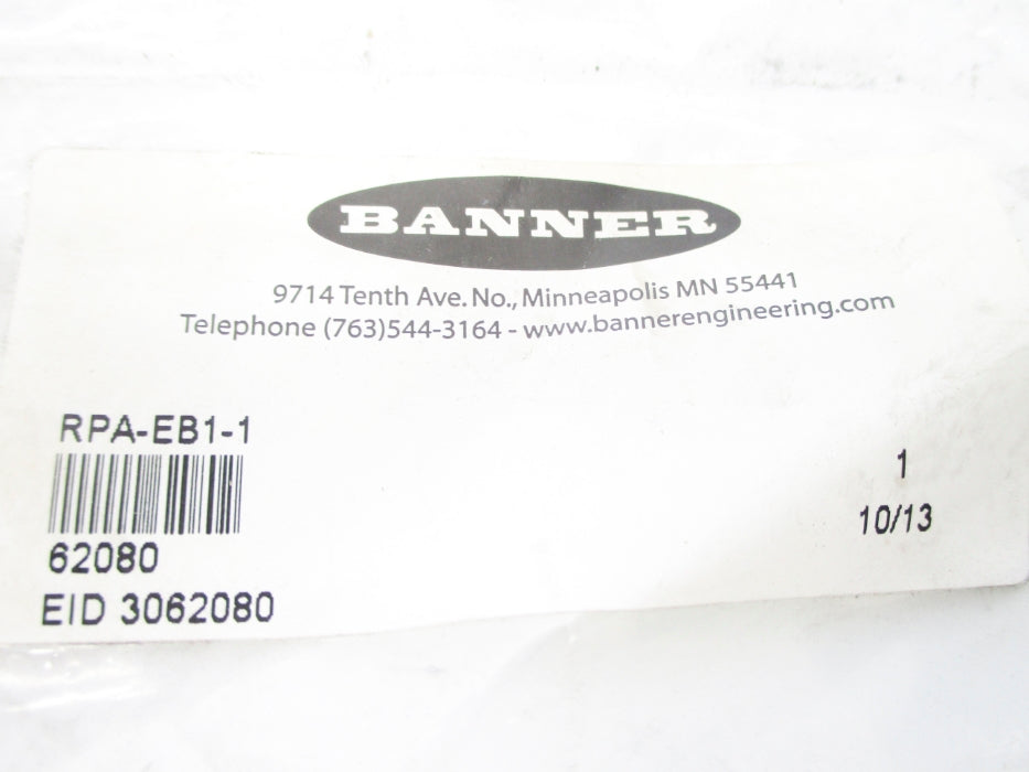 BANNER ENGINEERING RPA-EB1-1 62080 NSMP