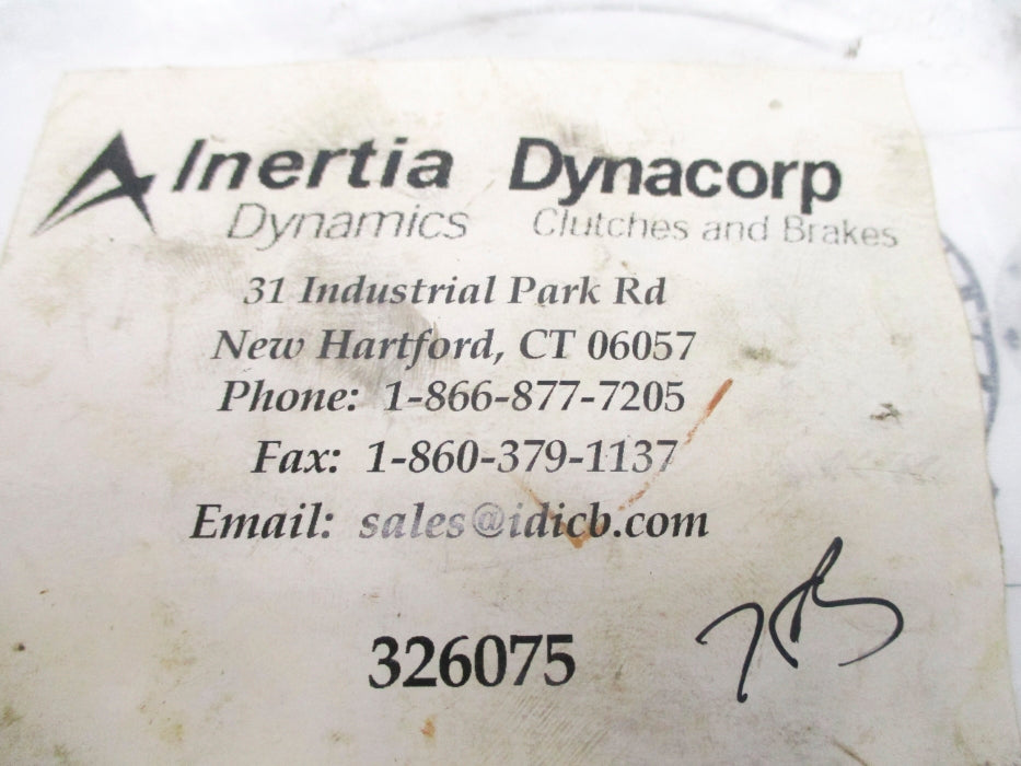 INERTIA DYNACORP 326075 NSMP