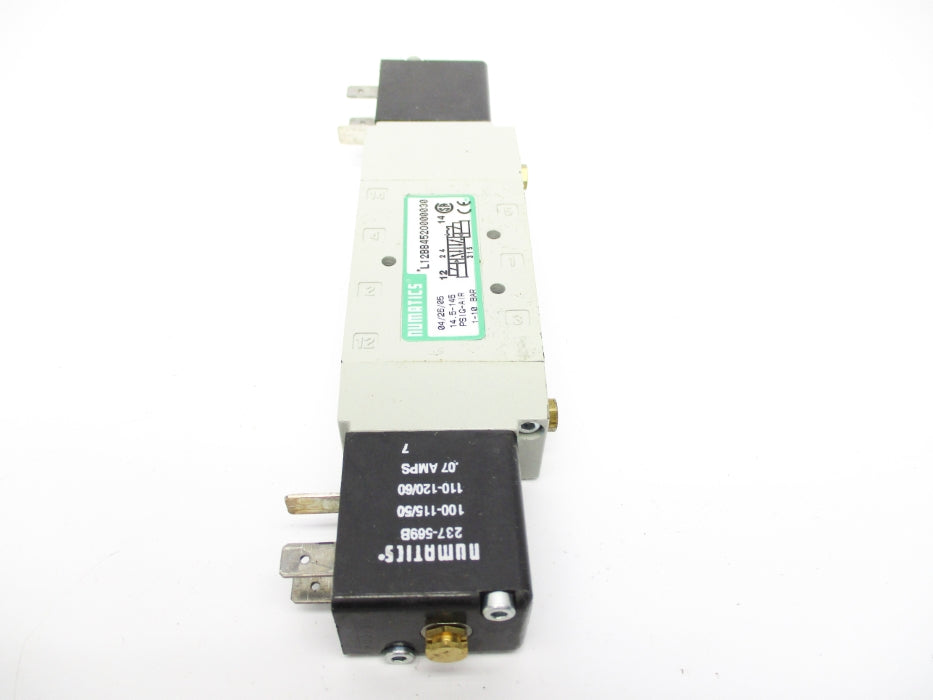 NUMATICS L12BB452O000030 100-120V 14.5-145PSI UNMP