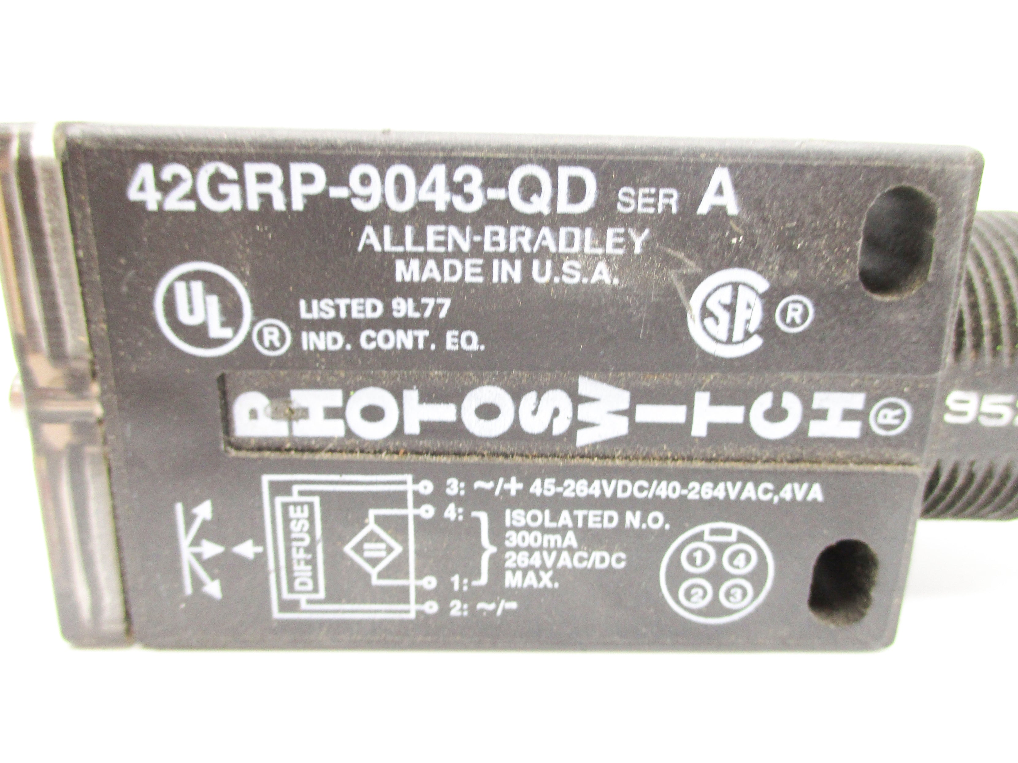 INDUSTRIAL SPARE PART 42GRP-9043-QD SER. A 40-264VAC NSNP