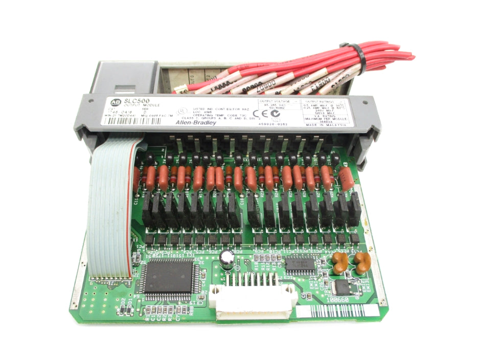 ALLEN BRADLEY 1746-OA16 SER. D 85-265VAC 0.25A UNMP