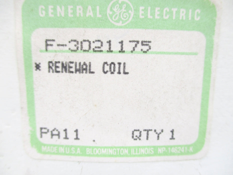 GENERAL ELECTRIC F-3021175 NSMP