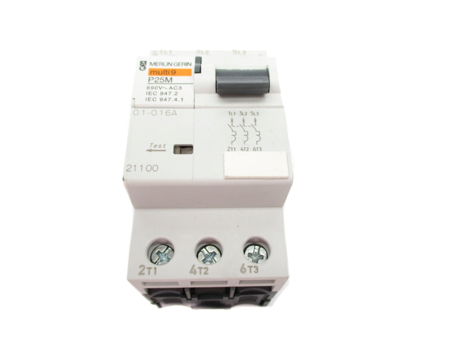 MERLIN GERIN 21100 P25M 690V 0.1-0.16A UNMP