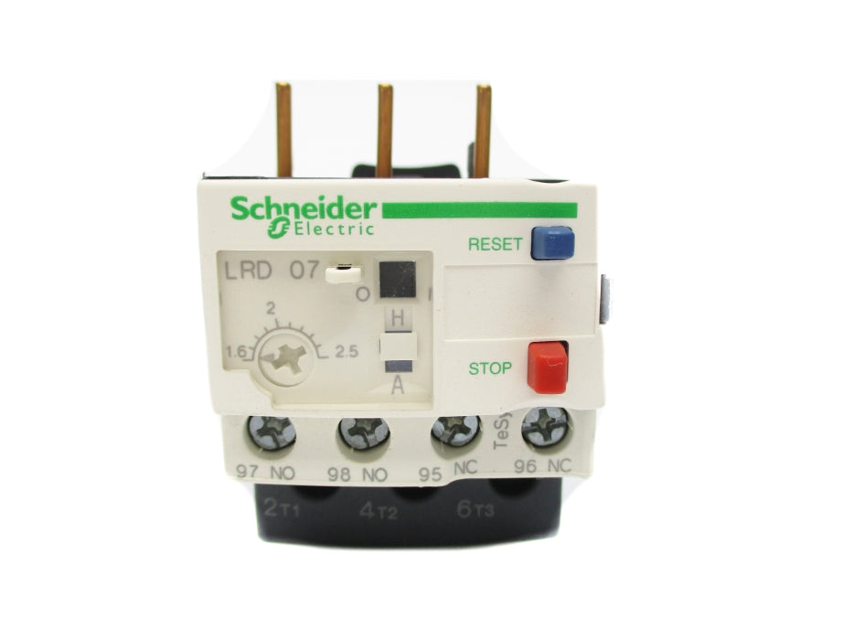 SCHNEIDER ELECTRIC LRD07 600VAC 1.6-2.5A NSNP