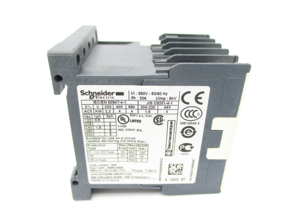 SCHNEIDER ELECTRIC LC1K0901B7 24V UNMP