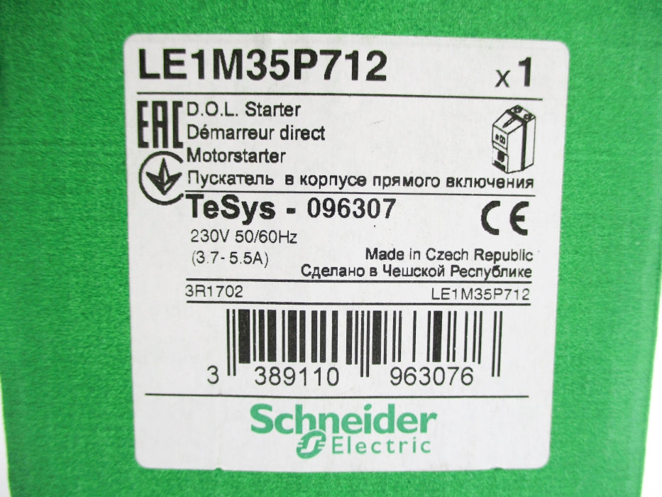 SCHNEIDER ELECTRIC LE1M35P712 NSMP