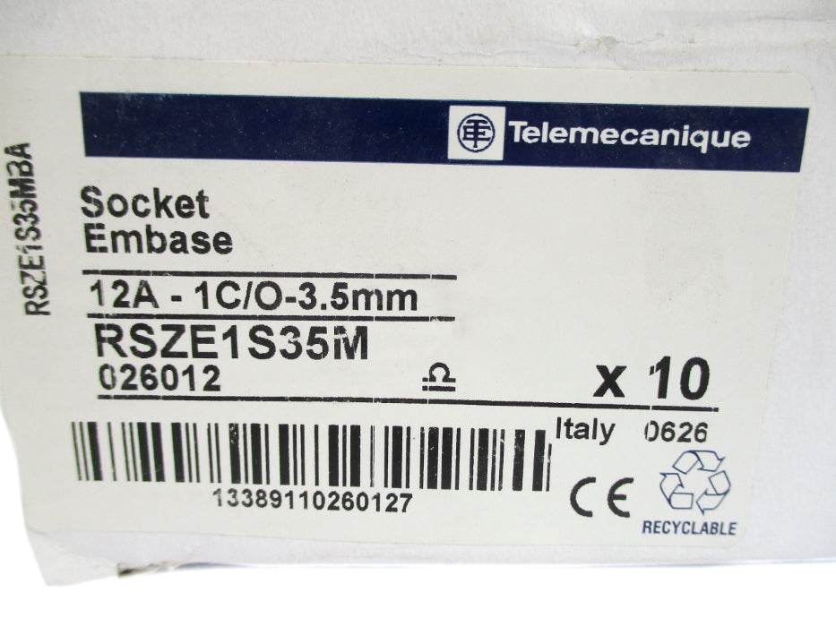 TELEMECANIQUE RSZE1S35M (PKG OF 10) NSMP