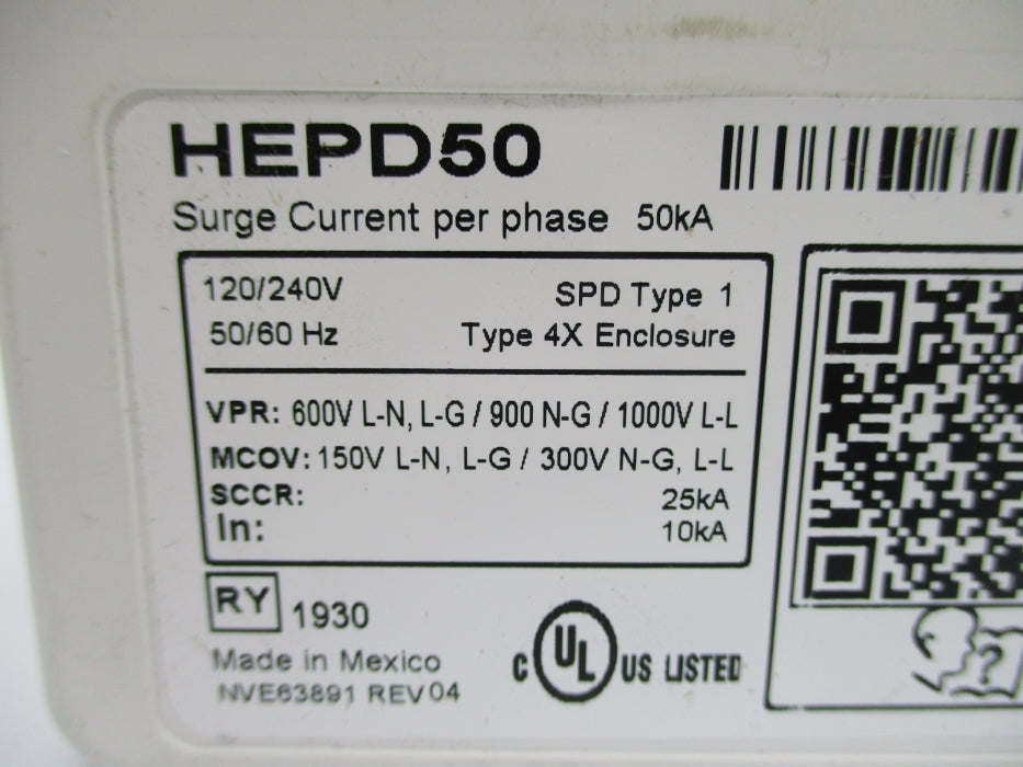 SQUARE D HEPD50 120/240V NSNP