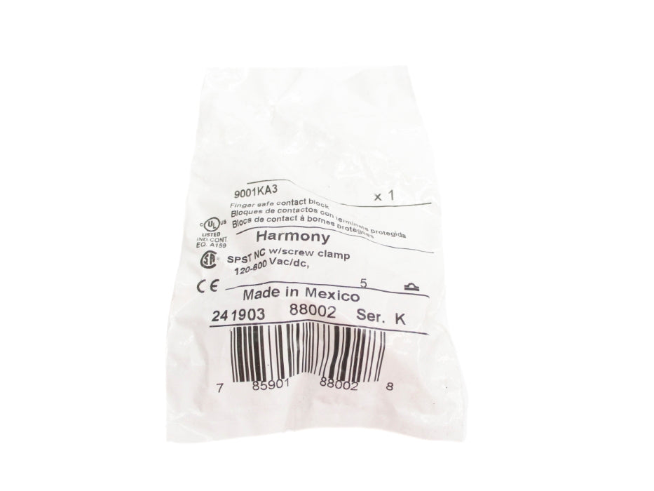 SCHNEIDER ELECTRIC 9001KA3 120-600VAC/DC NSMP