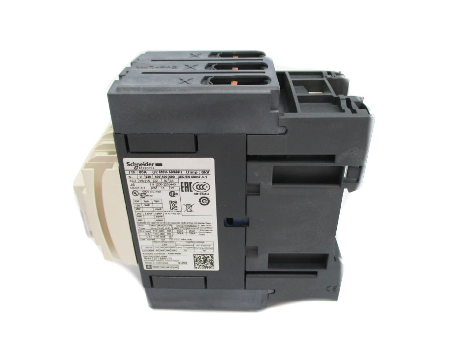 SCHNEIDER ELECTRIC LC1D50AB7 24VAC NSMP