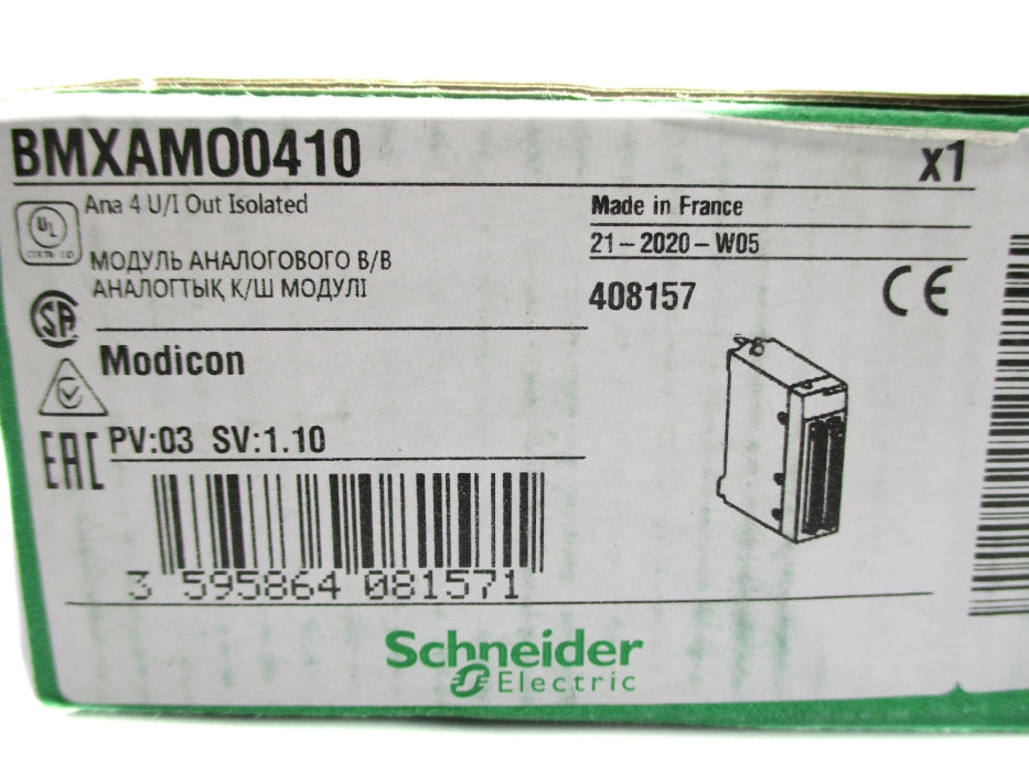 SCHNEIDER ELECTRIC BMXAMO0410 NSMP