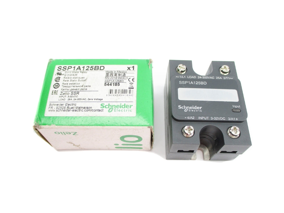 SCHNEIDER ELECTRIC SSP1A125BD 3-32VDC 25A 24-300VAC NSMP