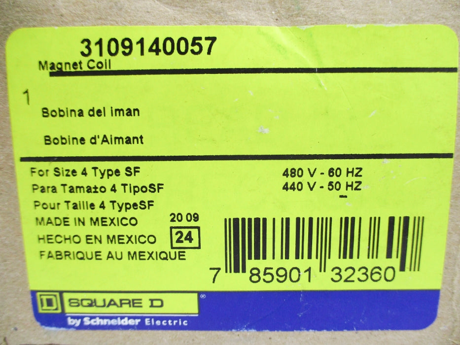 SQUARE D 3109140057 440/480V NSMP