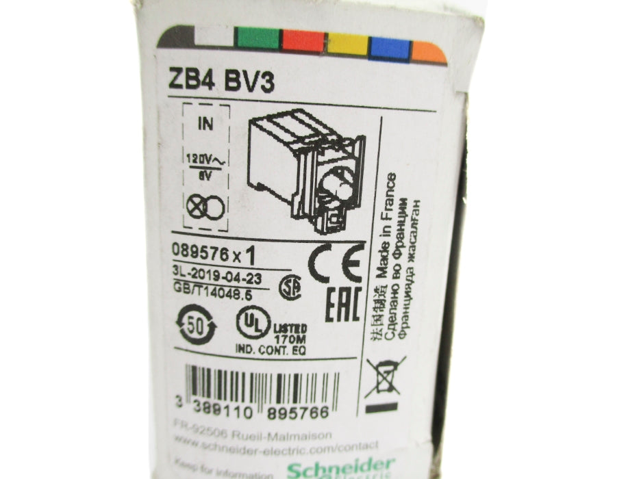 SCHNEIDER ELECTRIC ZB4BV3 NSMP
