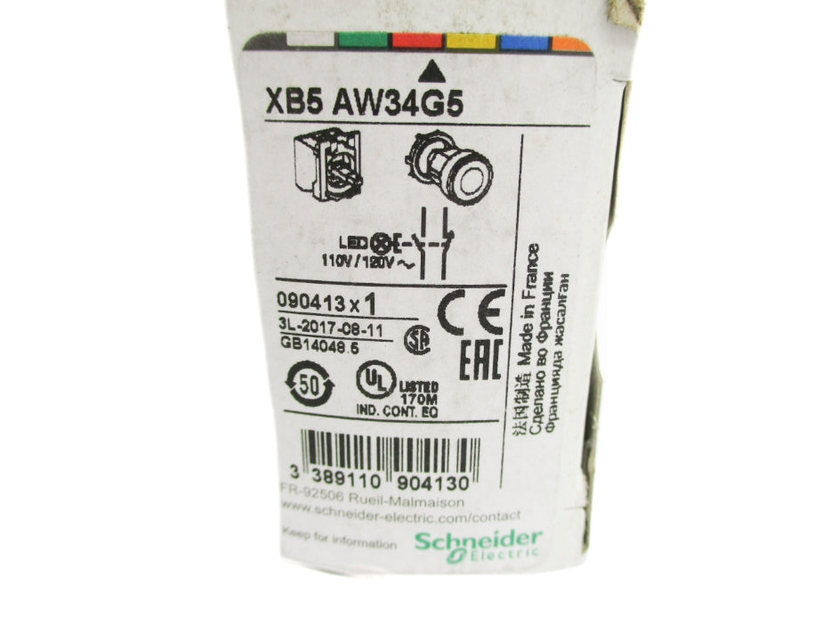 SCHNEIDER ELECTRIC XB5AW34G5 NSMP