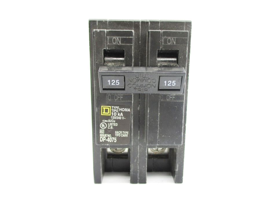 SQUARE D HOM2125 125A 120/240V UNMP