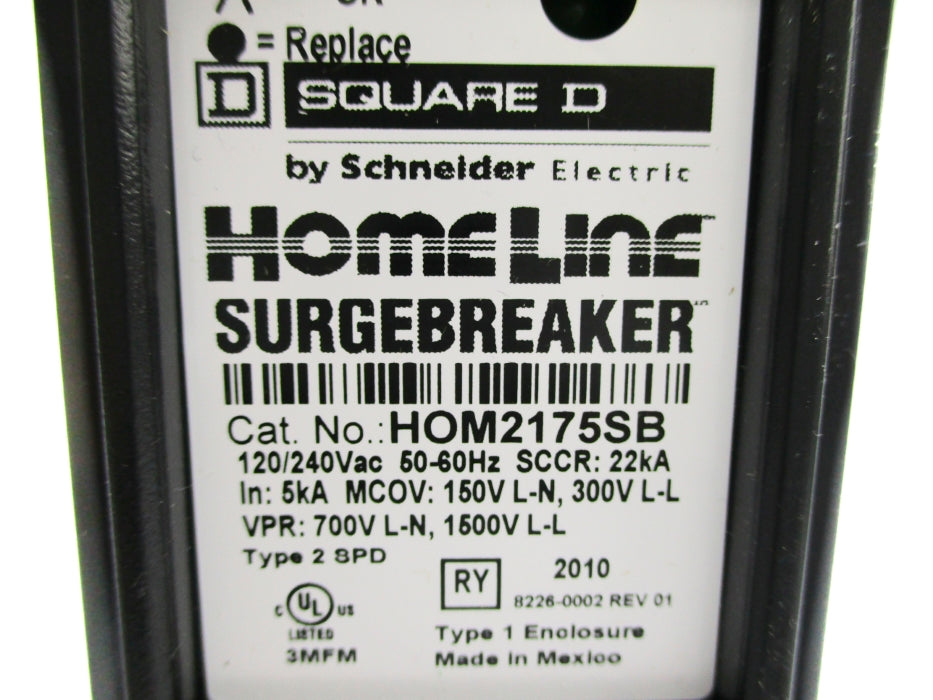 SQUARE D HOM2175SB 120/240VAC NSNP
