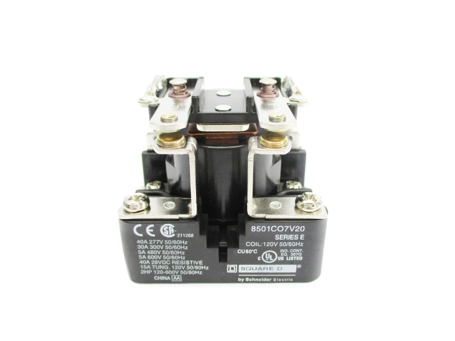 SQUARE D 8501CO7V20 SER. E 120V 40A NSNP