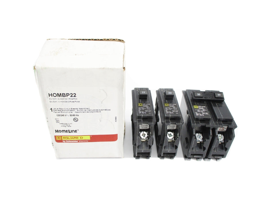 SQUARE D HOMBP22 120/240V HOM120-2 HOM230-1 NSMP