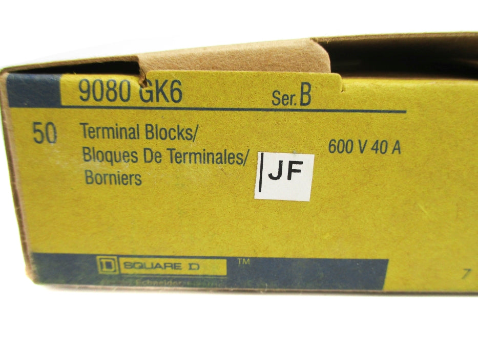SQUARE D 9080GK6 SER. B 600V 40A (PKG OF 50) NSMP