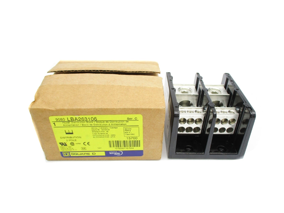SQUARE D 9080LBA263106 SER. C NSMP