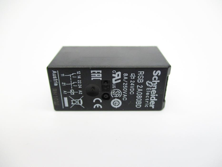 SCHNEIDER ELECTRIC RSB2A080BD 8A 24VDC (PKG OF 10) NSMP