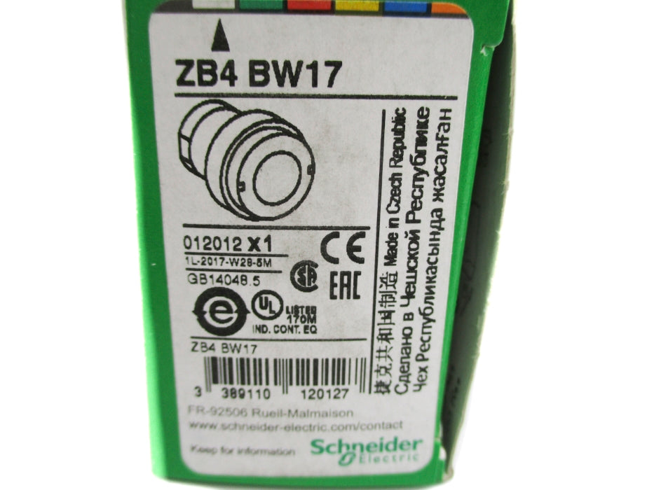 SCHNEIDER ELECTRIC ZB4BW17 NSMP
