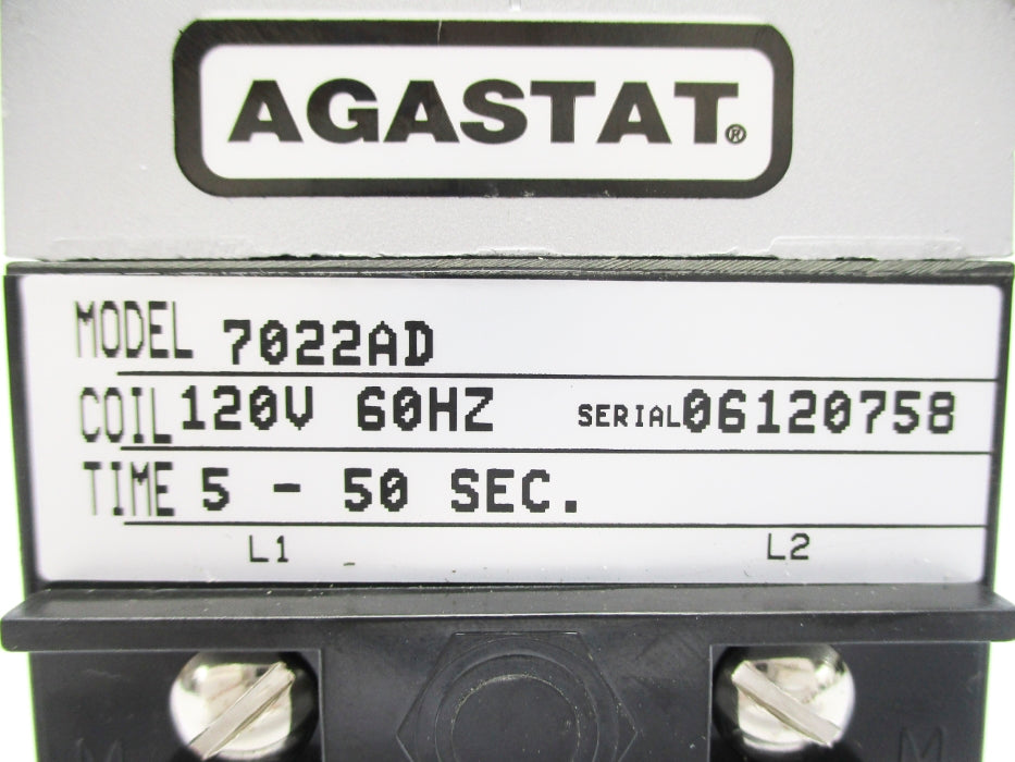 AGASTAT 7022AD 120V 5-50S NSNP