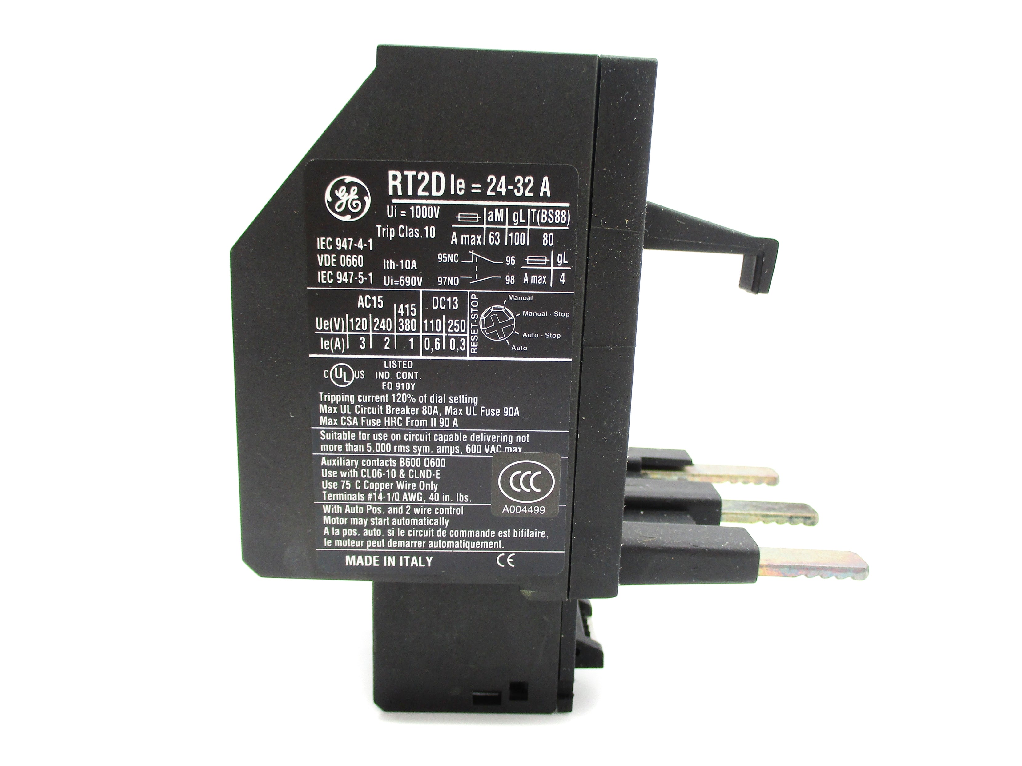 GENERAL ELECTRIC RT2D 690V 24-32A NSMP