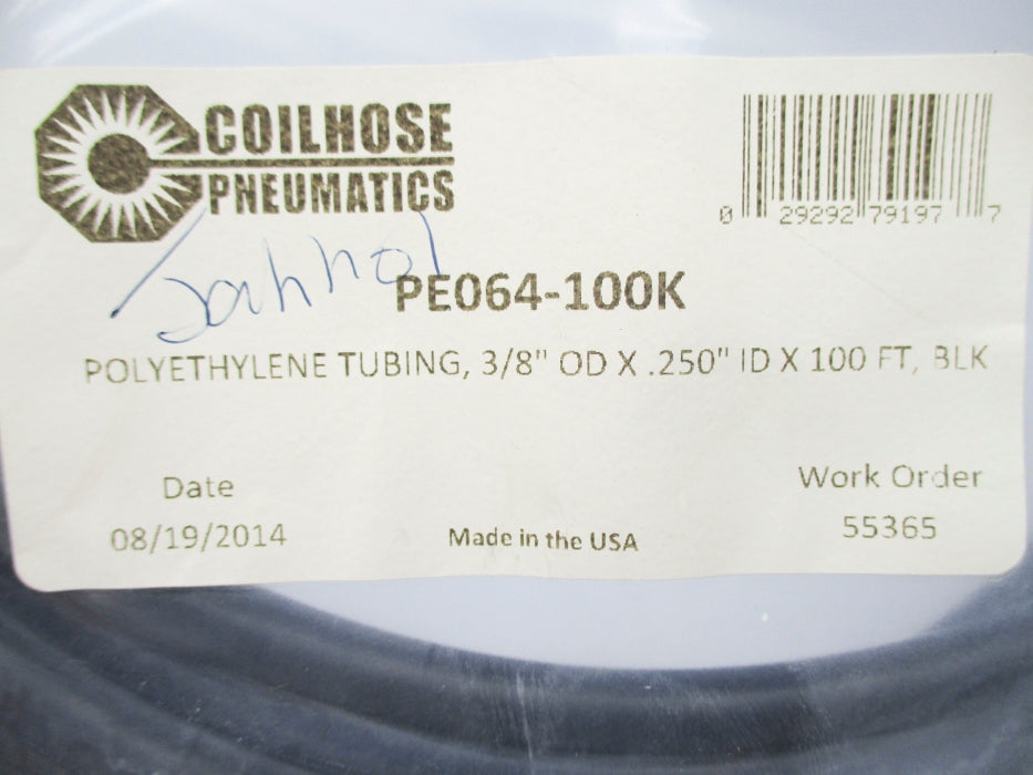 COILHOSE PNEUMATICS PE064-100K NSMP