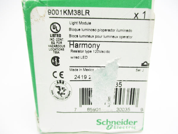 SCHNEIDER ELECTRIC 9001KM38LR SER. J 120VAC/DC NSMP